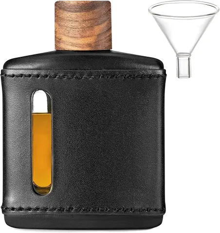  Handmade Genuine Leather Hip Flask