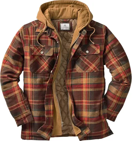 Maplewood Hooded Shirt Jacket