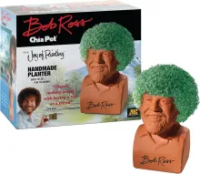  Chia Pet Bob Ross Planter