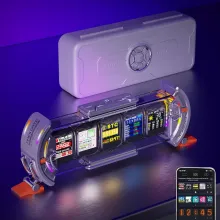  Cyberpunk Gaming Digital Clock