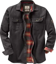  Journeyman Shirt Jacket Flannel Lined Shacket