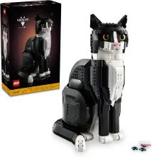  LEGO Ideas Tuxedo Cat Building Set