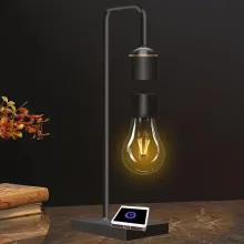  Magnetic Levitating Light Bulb with Charging Pad